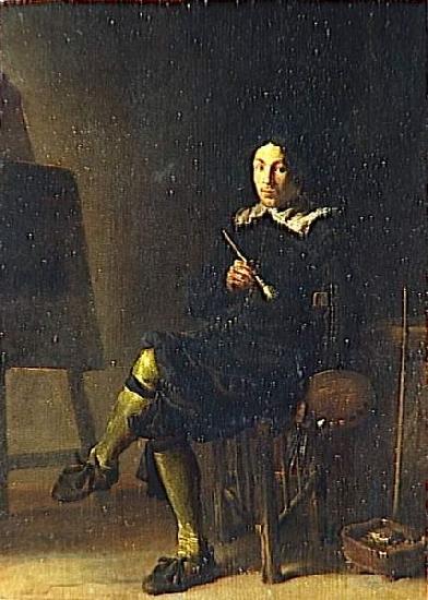 Cornelis Saftleven Self portrait Spain oil painting art